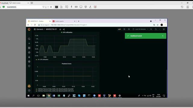 Integración GRAFANA + ZABBIX para el monitoreo de una infraestructura inalámbrica MIKROTIK