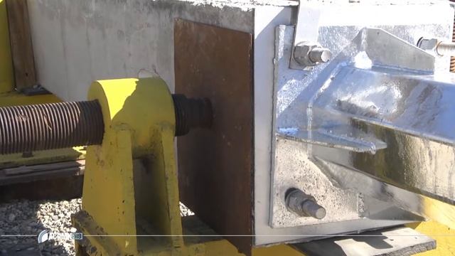 Испытание  многогранной стойки  СГКФ 10 3 180   Б 1
