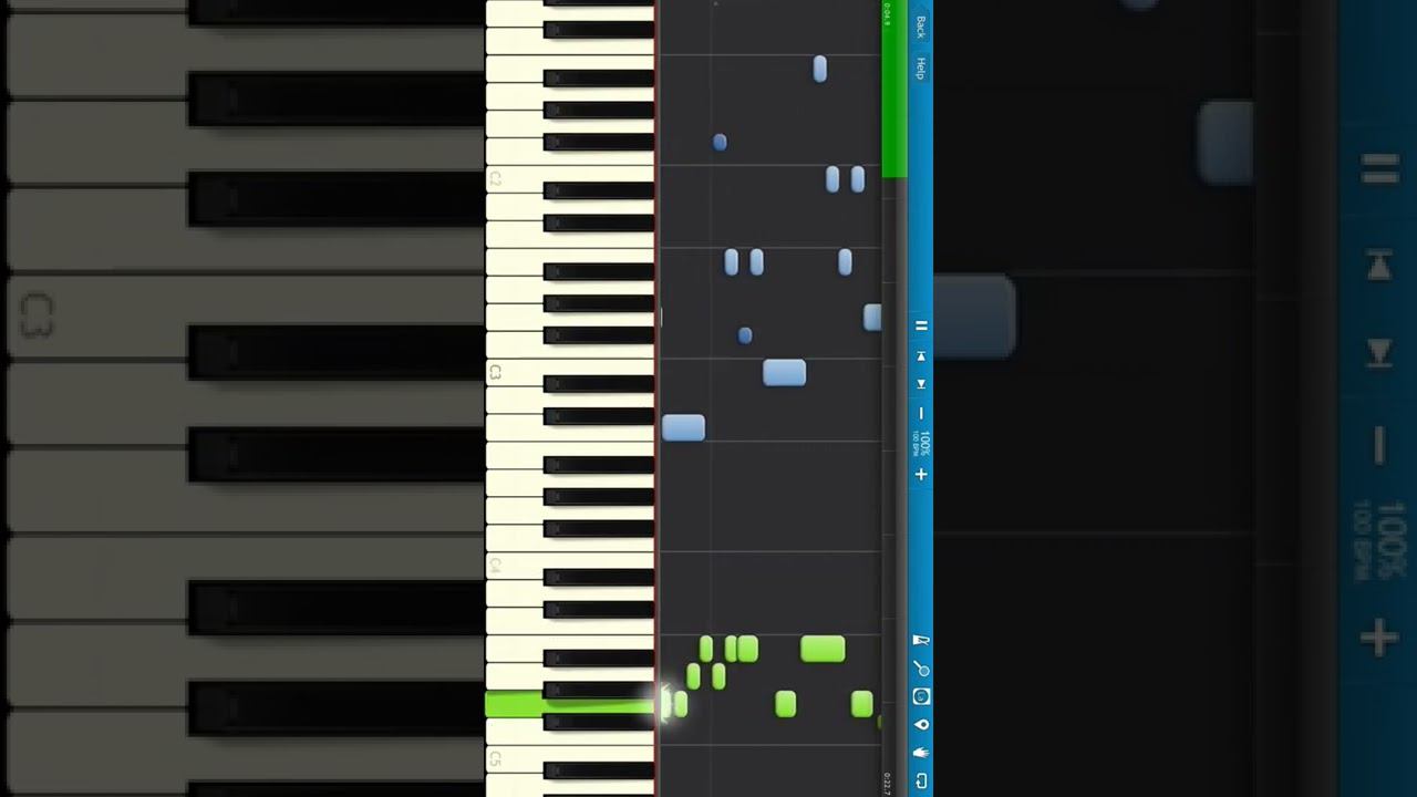 The Band Perry - If I Die Young - How To Play on Piano #shorts #pianotutorial #synthesia