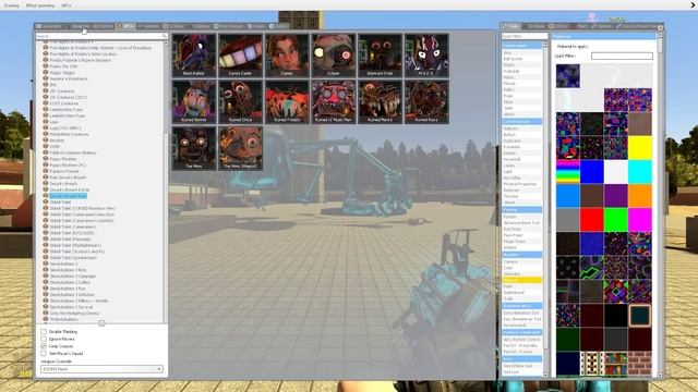 ALL DIAMOND GLAMROCK ANIMATRONICS In Garry's Mod! Five Nights at Freddy's