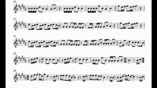 Memories - Flute/violin