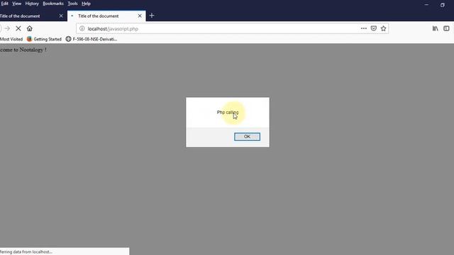 PHP - Two ways of adding javascript in PHP (தமிழ்)