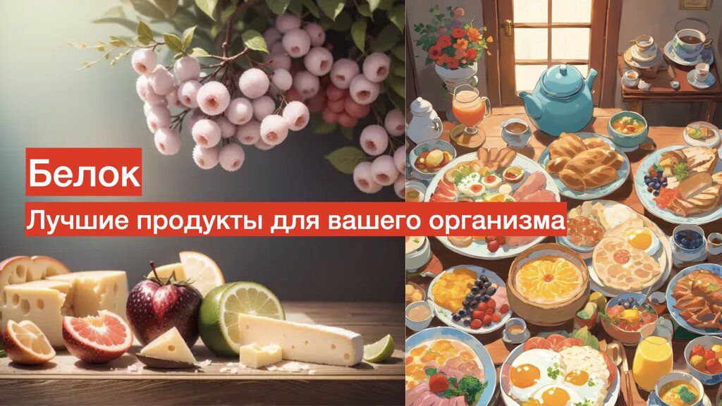 Белок для здоровья: лучшие продукты для вашего организма