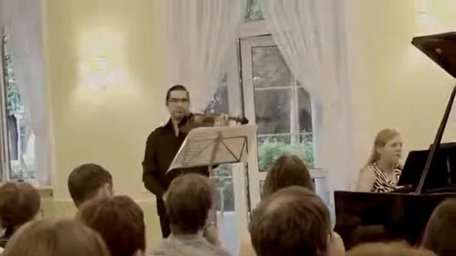 Л. Бетховен.Весенняя Соната. №5 /Андрей Чистяков (скрипка).Анна Горьева(фортепиано)