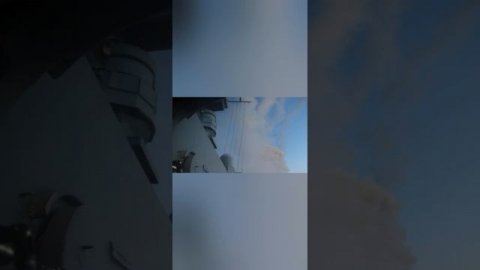 Применение высокоточных ракет "Калибр" по объектам военной инфраструктуры Украины