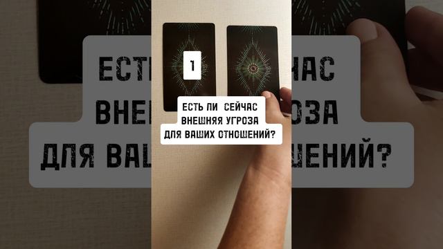 ЕСТЬ ЛИ СЕЙЧАС ВНЕШНЯЯ УГРОЗА ВАШИМ ОТНОШЕНИЯМ? 4 ВАРИАНТА