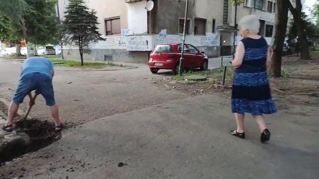 Акција чишћења у кварту