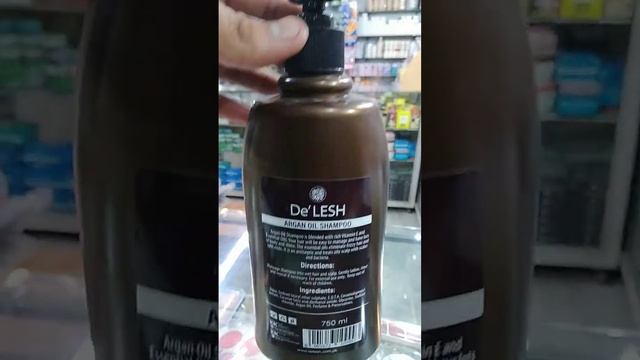 De LESH ARGAN OIL shampo #bissmillah#cosmetic