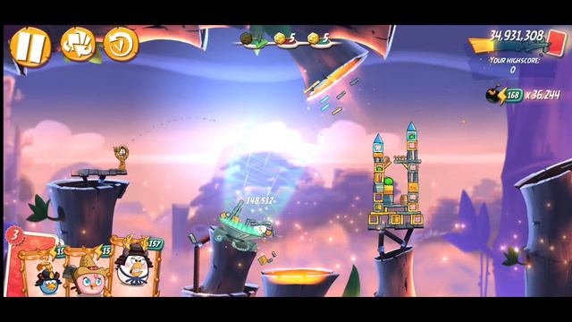 Angry birds 2 mighty eagle bootcamp Mebc 5 Jan 2022 without extra birds #angry birds 2 mebc today
