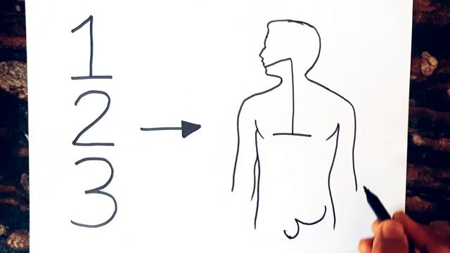 How to draw Human digestive system diagram class 10 // Science diagram