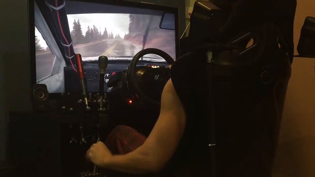 DIRT RALLY - First Time Trying HILLCLIMB Onboard PEUGEOT 405 T16 PIKES PEAK @ USA