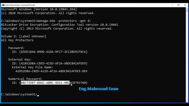 BitLocker Reset Password Forgotten Using USB