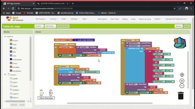 MIT APP INVENTOR | HOW TO DO 'TO-DO-LIST'