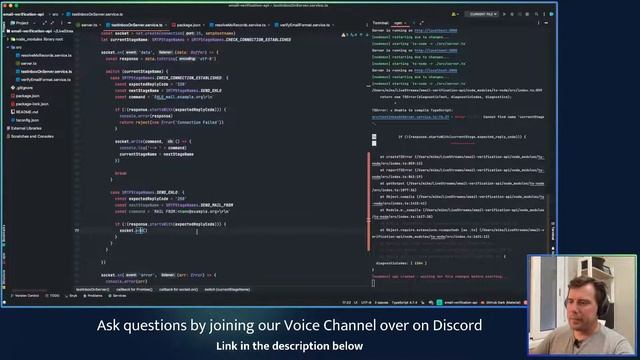 Node tutorial PART 2: Learn to code an Email Verification API using Typescript