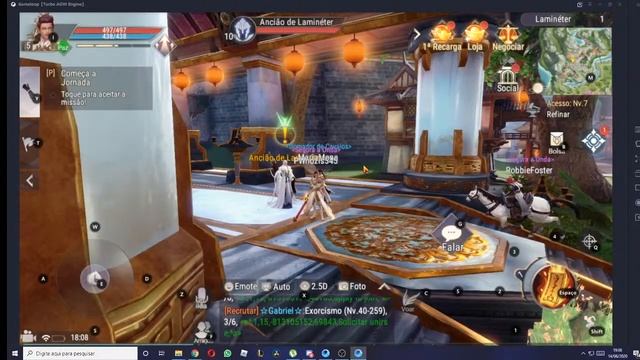 JOGANDO PERFECT WORLD MOBILE AO VIVO #1