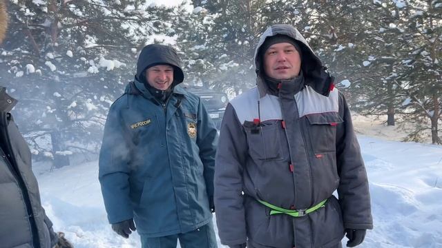 Мороз -30  Отдых в лесу от #союзддиперовсамары Встреча друзей клуба. #лес #джиперы