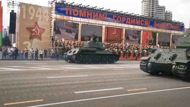 Парад в честь Дня независимости в Минске