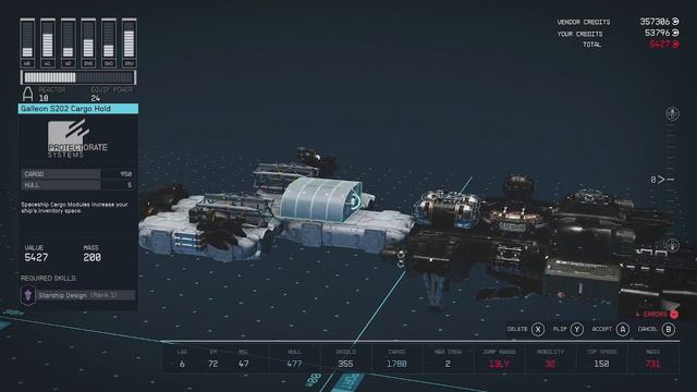 mr  fury build on  tip  Varun ship starfield and look what inside of ship