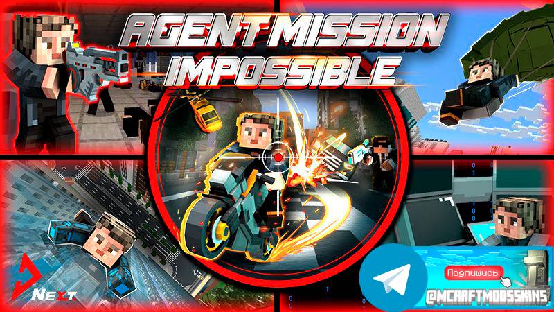 Minecraft Bedrock DLC "Agent Mission impossible"
