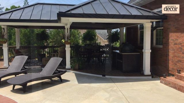 AMAZING! 100+ BEST DECK WITH GAZEBO DESIGN IDEAS | TIPS TO ELEVATE OUTDOOR LIVING SPACE WITH GAZEBO