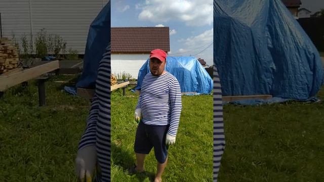 Строительство дома из сип-панелей.обвязка-начало