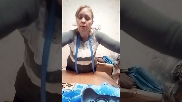 Распаковка посылки из магазина'' 1МЕТР ТКАНИ''
