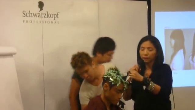 Schwarzkopf Perm  Hairshow Part One