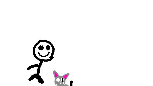 котика чуть не убили но это анимация