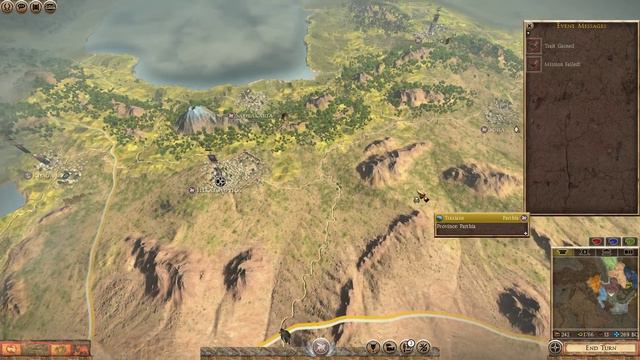 Total War: Rome II (DEI Co-Op Challenge: Noah's Ark) - Parthia & Arachosia - Ep.07 - Turned Around!
