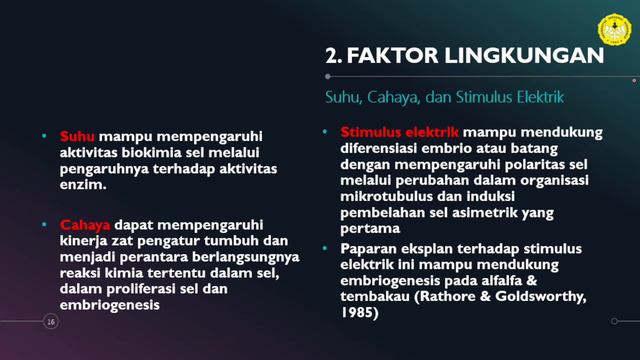 Somatik Embriogenesis dan Organogenesis