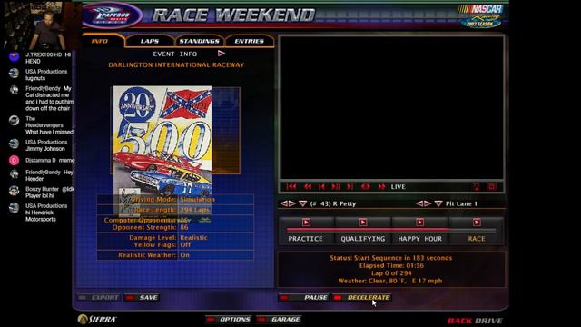 Can I Recreate Richard Petty's 1970 Darlington Flip? (Part 6) | NR2003 LIVE STREAM EP427