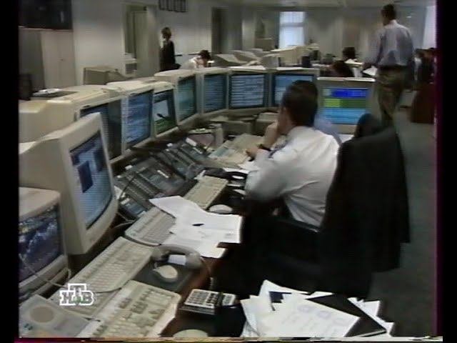 Новости НТВ Кризис: Обвал бирж. 28.10.1997 Рождение внука Ельцина