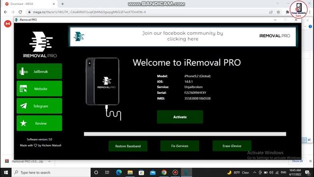 Iphone jailbreak World First Windows Jailbreak Tool iRemovePro No Need  Usb Bootable Pendrive No Ma