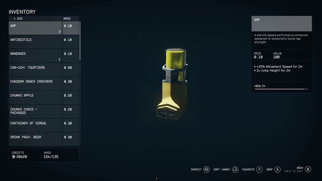 Starfield Walkthrough - Check Out Your Ship's Inventory