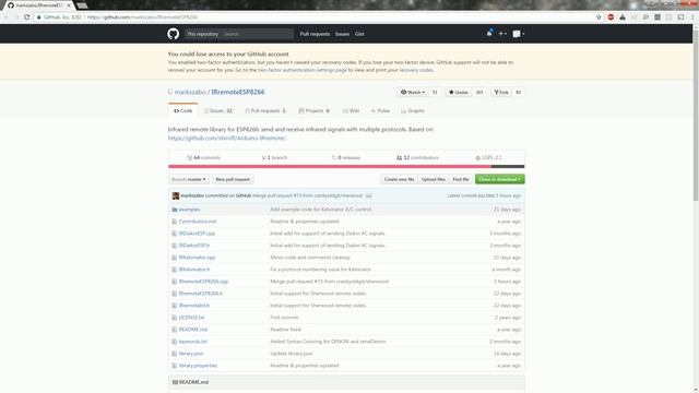 ESP8266 As A WiFi Controlled Universal Remote