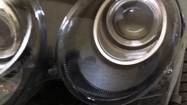 полировка внутренней части стекла Фары bentley continental