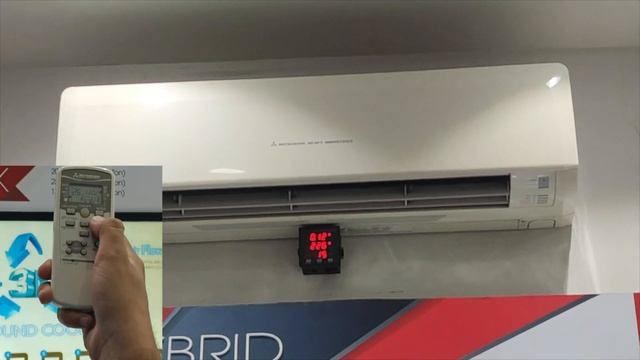 Mitsubishi AC Remote Demo ⚡ How to Use Mitsubishi Air Conditioner Remote