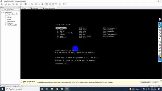 MikroTik RouterOS Installation & Configuration on VMware Workstation - PASHTO