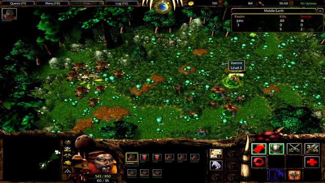 Warcraft - 3 LOTR Melee ( Haradrim - Hiveworkshop )
