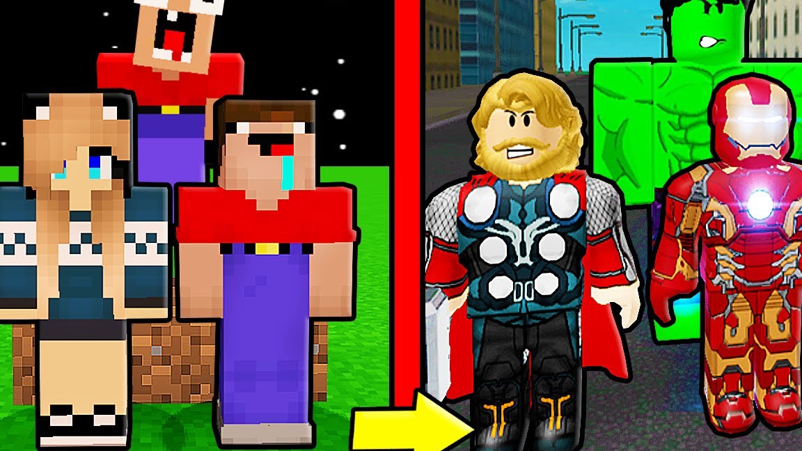 2 НУБА И ДЕВУШКА ПРО СТАЛИ СУПЕРГЕРОЯМИ В РОБЛОКС