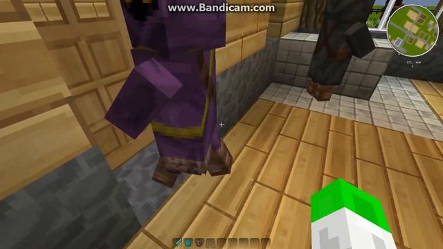 Minecraft.  Жители говорят,обзор обновления 1.8.9.