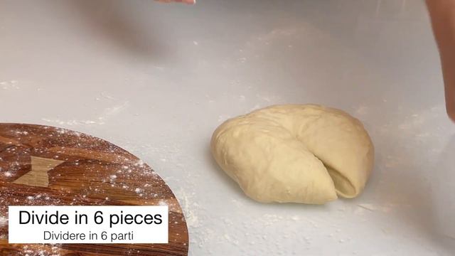5 minutes to learn how to make CREAM CHEESE BREAD | Panini con crema di formaggio