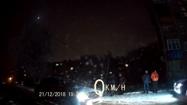 Пример записи с видеорегистратора Digma FreeDrive 600-GW  DUAL 4K Ночная поездка