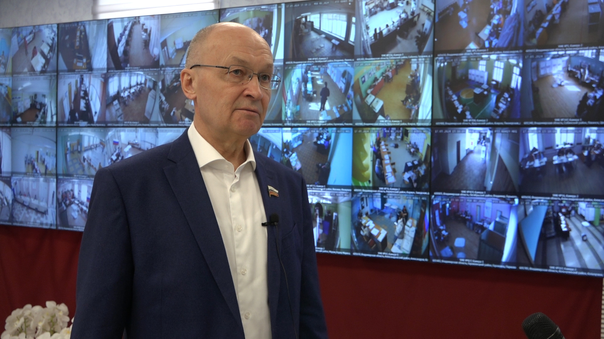Владимир Киселев посетил Центр общественного наблюдения за выборами Президента