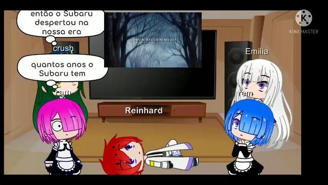 Re: zero reagindo ao rap do zeref Subaru as zeref