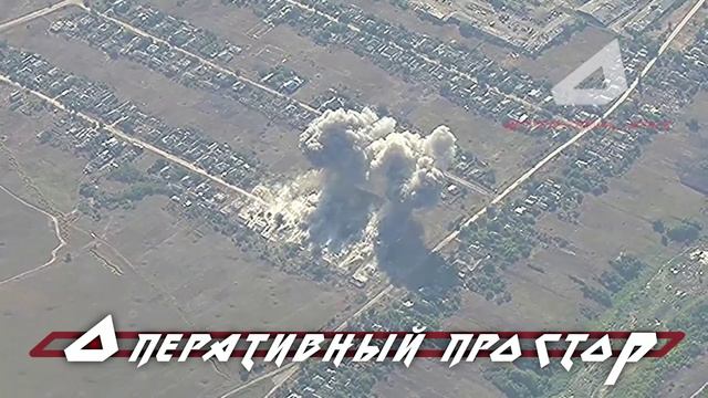 Авиаудар по пункту дислокации всушников 14 бригады в Петропавловке Харьковской области 💥