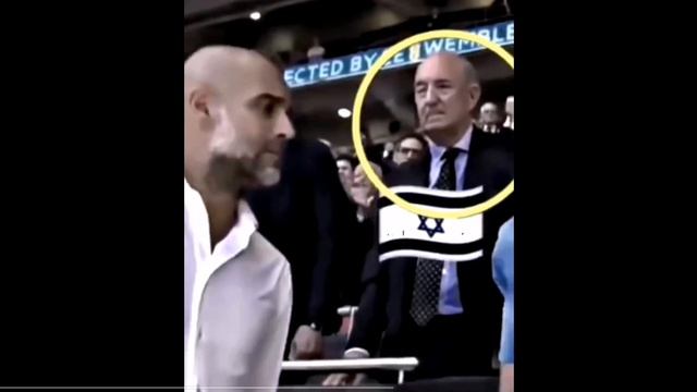 Футбольный тренер Испании Пеп Гвардиола отказался пожать руку представителю Израиля