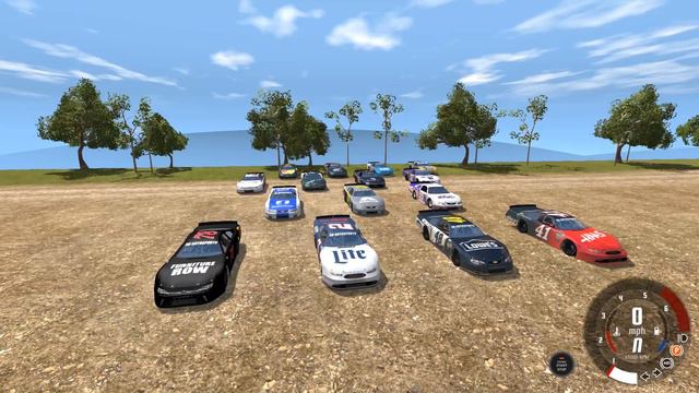 BIGGEST NASCAR RACE & CUSTOM RAMP MOD! - BeamNG Gameplay & Crashes - Jumps & Stunts