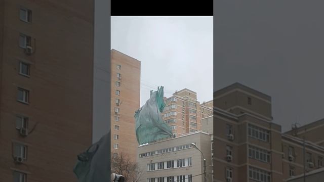 необычный порыв ветра