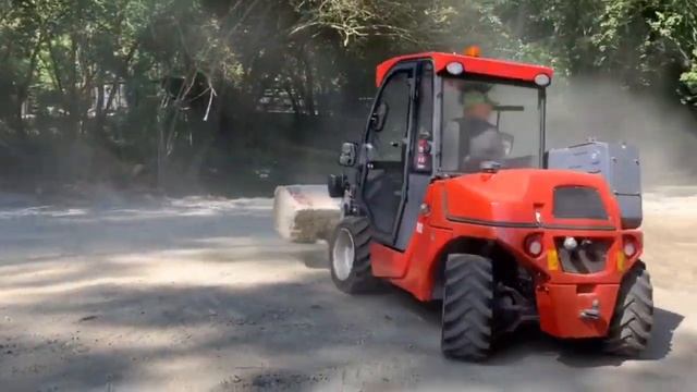 Телескопический погрузчик EVERUN ERT1500 Испытания на максимальном грузе